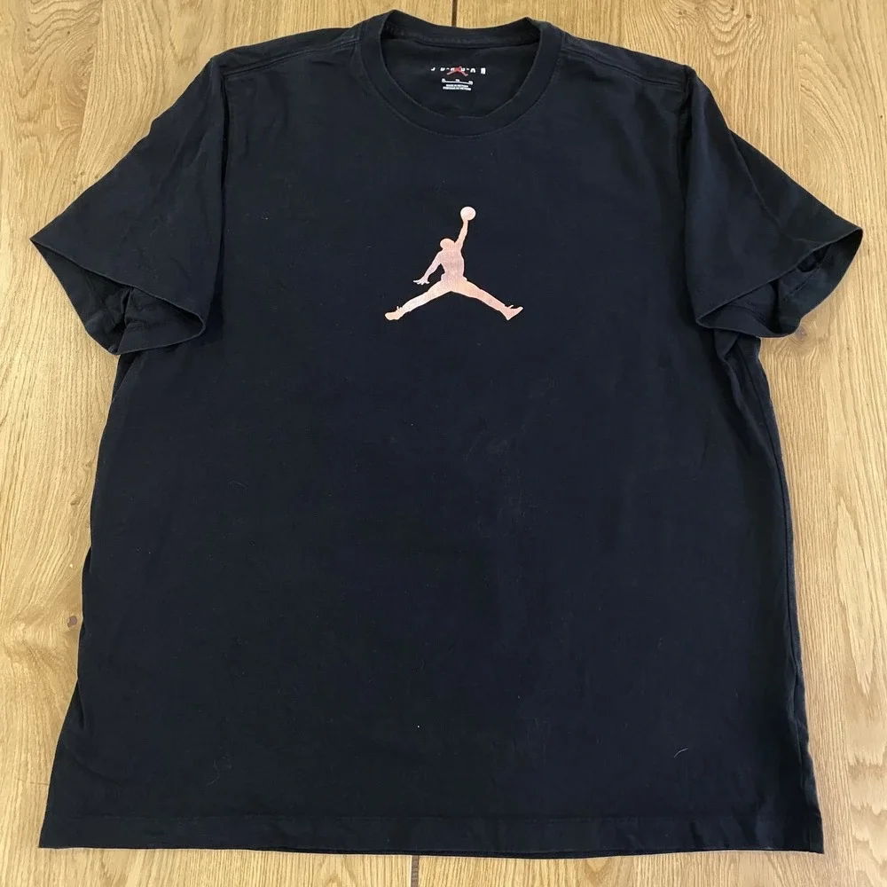 Jordan DNA jumpman t-shirt men's X-large black, short sleeves 23 Chicago